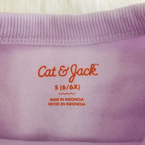 Cat & Jack Sequin Pullover Top - Picture 6 of 6